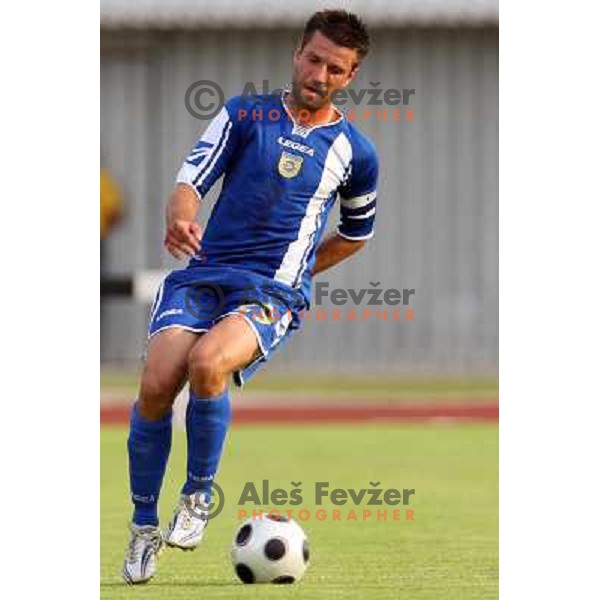 Luka Elsner at friendly football match Domzale- Rijeka, played in Domzale (Slovenia) 2.7.2008. Photo by Ales Fevzer 