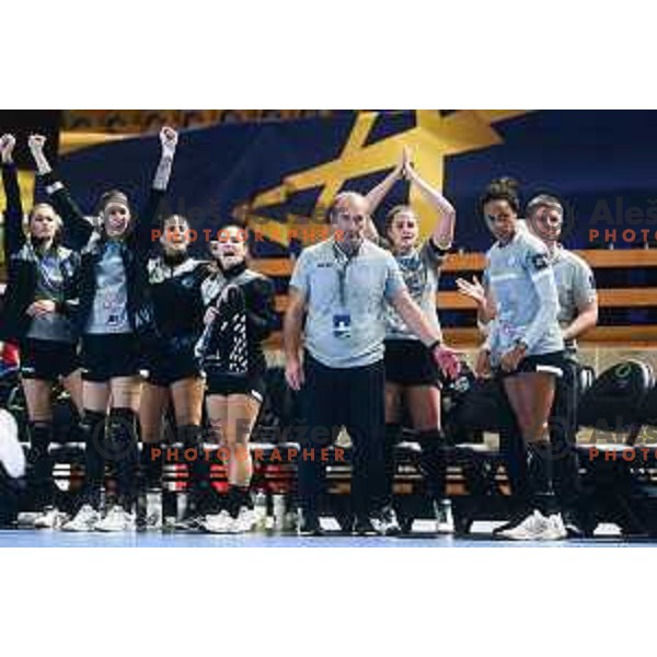 Krim Mercator-FTC, EHF Women\'s Champions League in Ljubljana, Slovenia on October 9, 2022