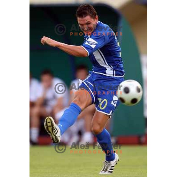 Andraz Kirm at friendly football match Domzale- Rijeka, played in Domzale (Slovenia) 2.7.2008. Photo by Ales Fevzer 