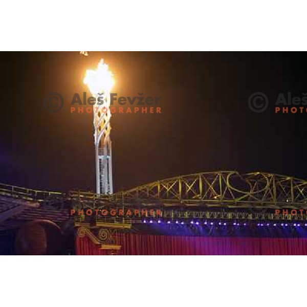 Opening ceremony of 2006 Winter Olumpic games in Torino, Italy on Febraury 11, 2006