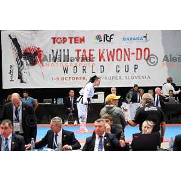 ITF World Cup Taekwondo in Arena Bonifika in Koper, Slovenia on October 3, 2022