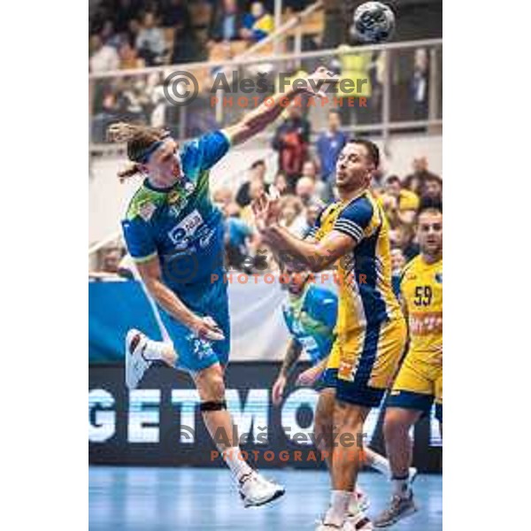 in action during EHF Euro 2024 qualifications handball match between Slovenia and Bosnia and Herzegovina in Dvorana Tabor, Maribor, Slovenia on October 13, 2022. Photo: Jure Banfi