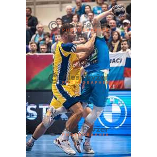 in action during EHF Euro 2024 qualifications handball match between Slovenia and Bosnia and Herzegovina in Dvorana Tabor, Maribor, Slovenia on October 13, 2022. Photo: Jure Banfi