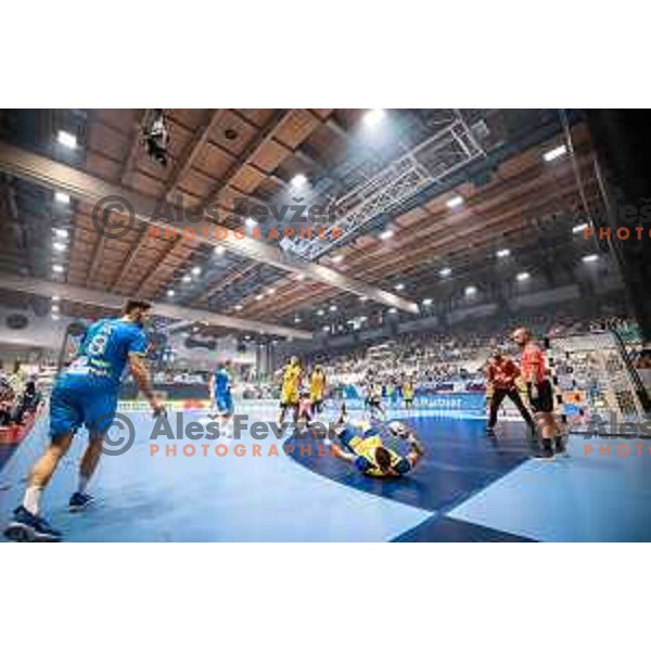 in action during EHF Euro 2024 qualifications handball match between Slovenia and Bosnia and Herzegovina in Dvorana Tabor, Maribor, Slovenia on October 13, 2022. Photo: Jure Banfi