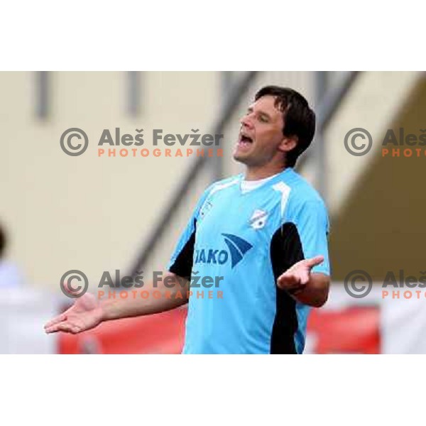 Rijeka coach Mladen Ivancic at friendly football match Domzale- Rijeka, played in Domzale (Slovenia) 2.7.2008. Photo by Ales Fevzer 