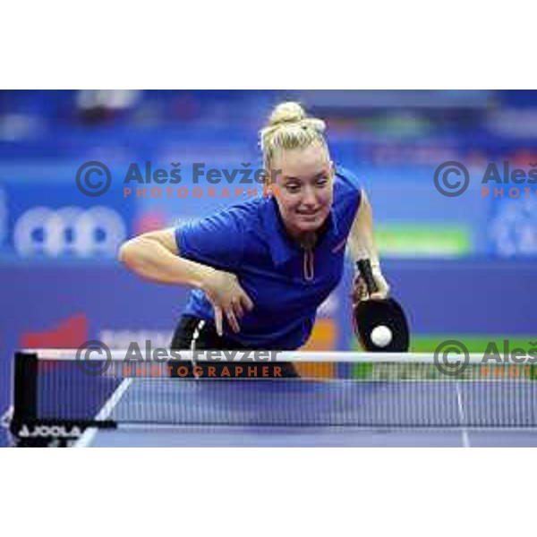 Katarina Strazar competes at Mediterranean Games in Oran, Algeria on June 29, 2022