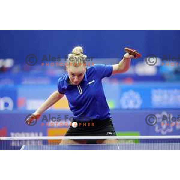 Katarina Strazar competes at Mediterranean Games in Oran, Algeria on June 29, 2022
