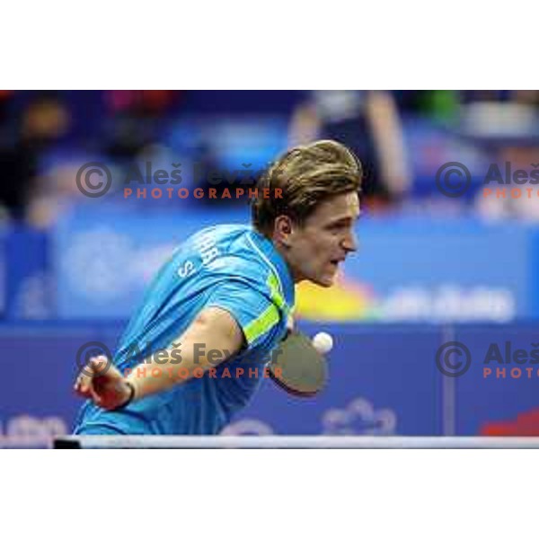 Peter Hribar competes at Mediterranean Games in Oran, Algeria on June 29, 2022