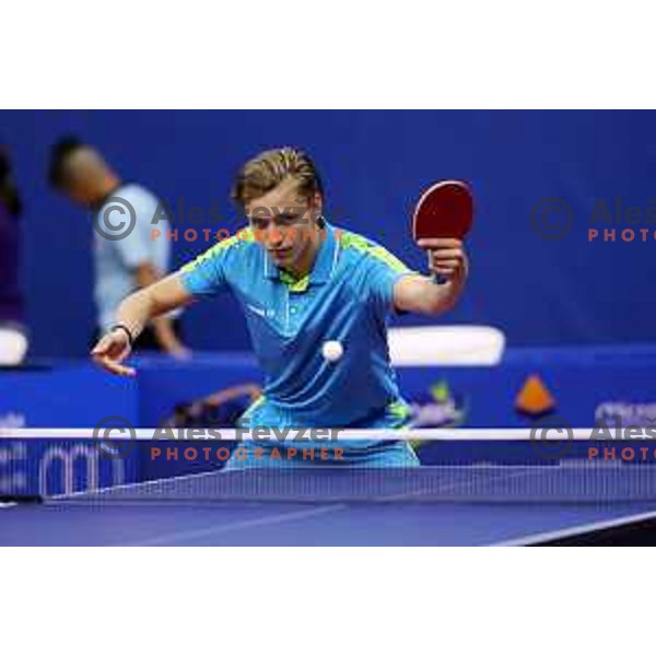 Peter Hribar competes at Mediterranean Games in Oran, Algeria on June 29, 2022