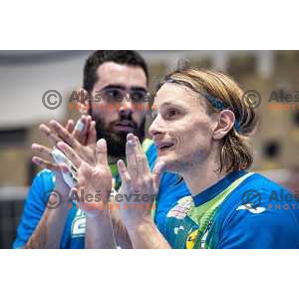 in action during EHF Euro 2024 qualifications handball match between Slovenia and Bosnia and Herzegovina in Dvorana Tabor, Maribor, Slovenia on October 13, 2022. Photo: Jure Banfi