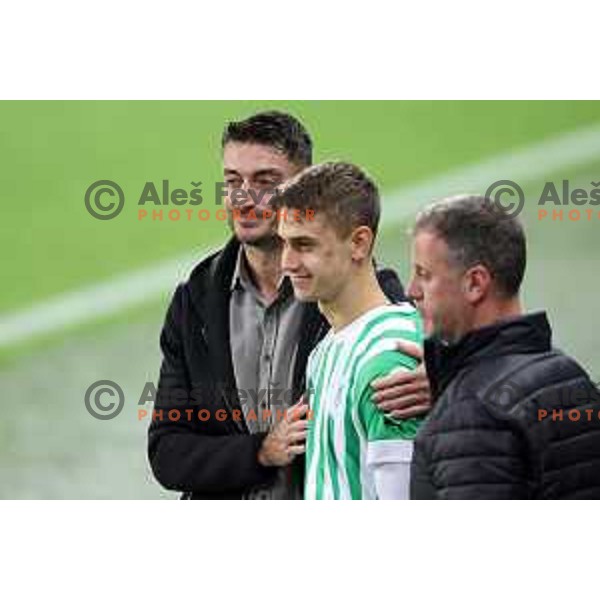 Albert Riera, head coach of Olimpija during Union Slovenian Cup football match between Olimpija and Ivancna Gorica in Ljubljana, Slovenia on October 19, 2022