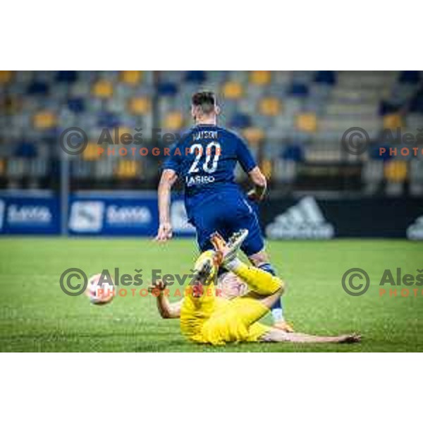 in action during Prva liga Telemach football match between Maribor and Domzale in Ljudski vrt, Maribor, Slovenia on October 22, 2022. Photo: Jure Banfi