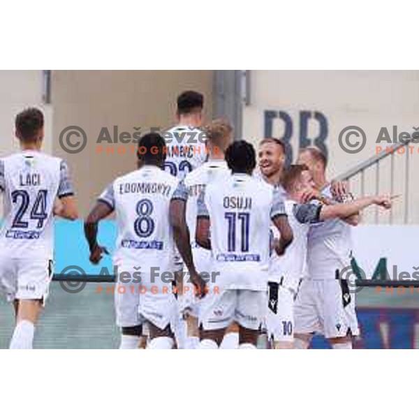 Andrej Kotnik in action during Prva Liga Telemach 2022-2023 football match between Kalcer Radomlje and Koper in Domzale, Slovenia on October 24, 2022