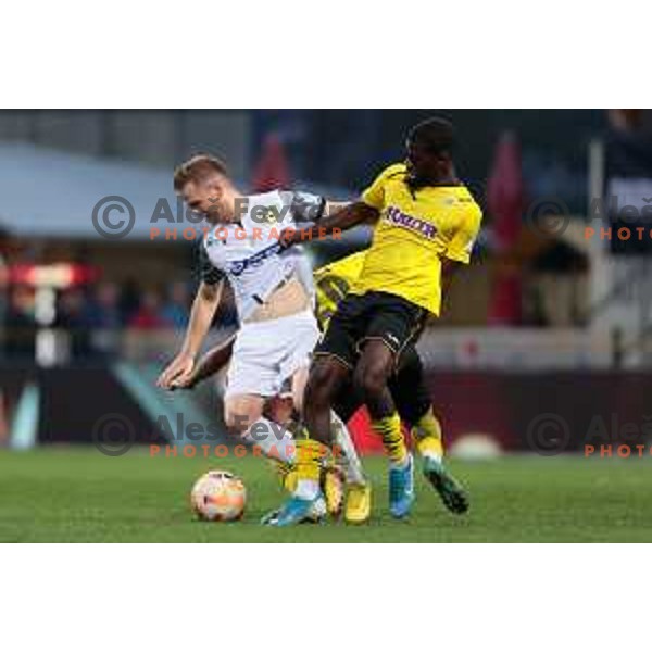 Rudi Pozeg Vancas in action during Prva Liga Telemach 2022-2023 football match between Kalcer Radomlje and Koper in Domzale, Slovenia on October 24, 2022