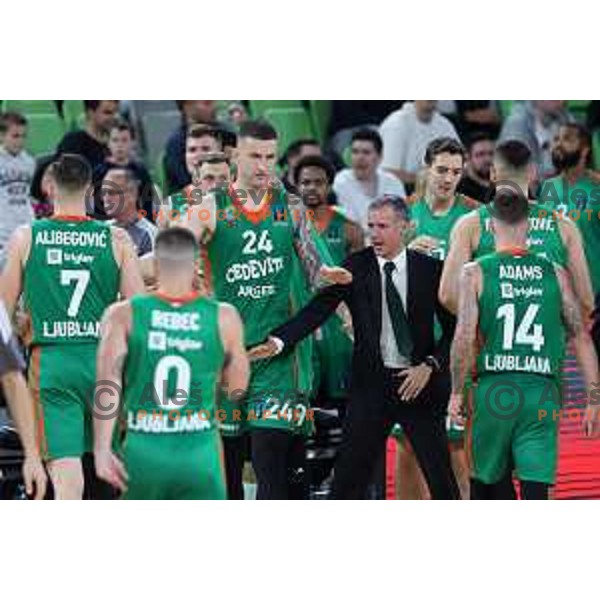 in action during 7days EuroCup 2022-2023 regular season match between Cedevita Olimpija (SLO) and Joventut Badalona (ESP) in Stozice Arena, Ljubljana, Slovenia on October 26, 2022