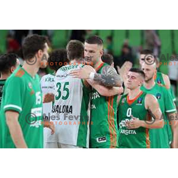 in action during 7days EuroCup 2022-2023 regular season match between Cedevita Olimpija (SLO) and Joventut Badalona (ESP) in Stozice Arena, Ljubljana, Slovenia on October 26, 2022