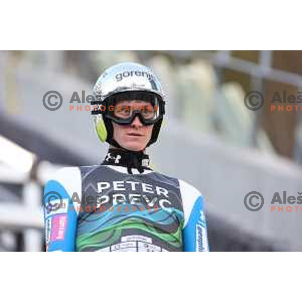 Peter Prevc at Training of Slovenia Nordic Ski-jumping team in Planica, Slovenia on October 27, 2022