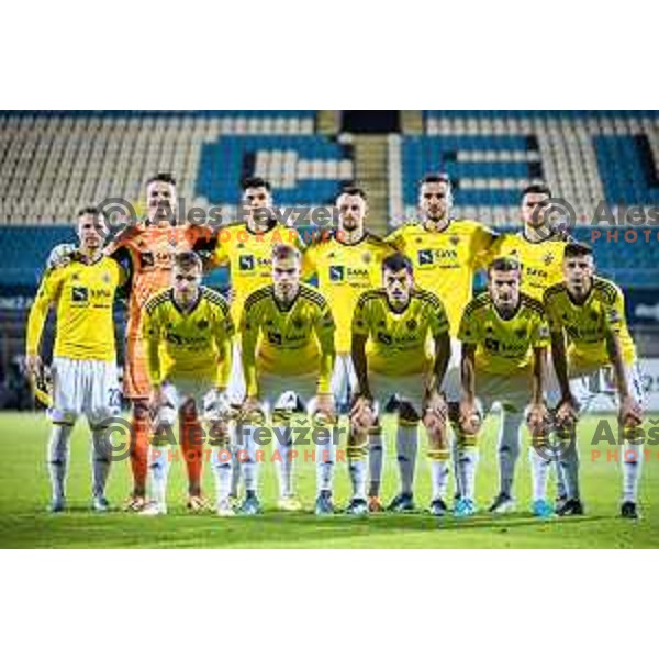 Maribor starting eleven during Prva liga Telemach football match between Celje and Maribor in Arena z’dezele, Celje, Slovenia on October 29, 2022. Photo: Jure Banfi