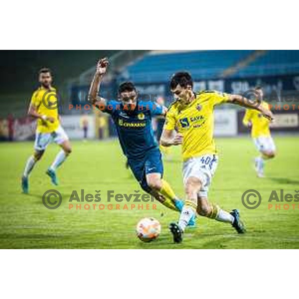 in action during Prva liga Telemach football match between Celje and Maribor in Arena z’dezele, Celje, Slovenia on October 29, 2022. Photo: Jure Banfi