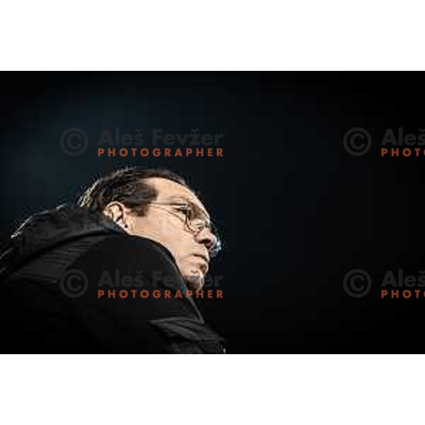 Roman Pylypchuk, head coach of Celje during Prva liga Telemach football match between Celje and Maribor in Arena z’dezele, Celje, Slovenia on October 29, 2022. Photo: Jure Banfi