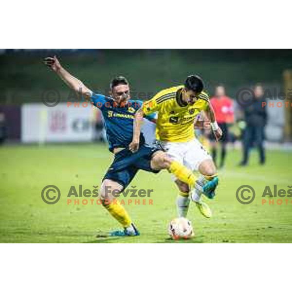 in action during Prva liga Telemach football match between Celje and Maribor in Arena z’dezele, Celje, Slovenia on October 29, 2022. Photo: Jure Banfi