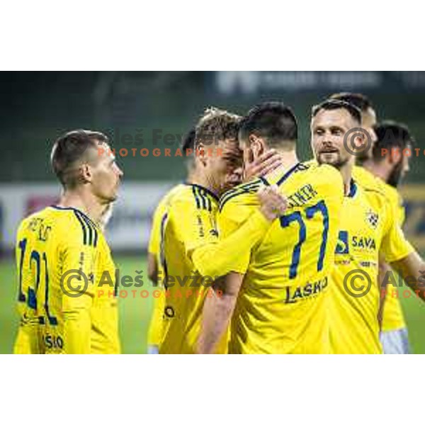 in action during Prva liga Telemach football match between Celje and Maribor in Arena z’dezele, Celje, Slovenia on October 29, 2022. Photo: Jure Banfi