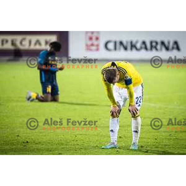 Martin Milec during Prva liga Telemach football match between Celje and Maribor in Arena z’dezele, Celje, Slovenia on October 29, 2022. Photo: Jure Banfi