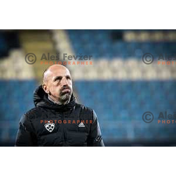 Damir Krznar, head coach of Maribor during Prva liga Telemach football match between Celje and Maribor in Arena z’dezele, Celje, Slovenia on October 29, 2022. Photo: Jure Banfi