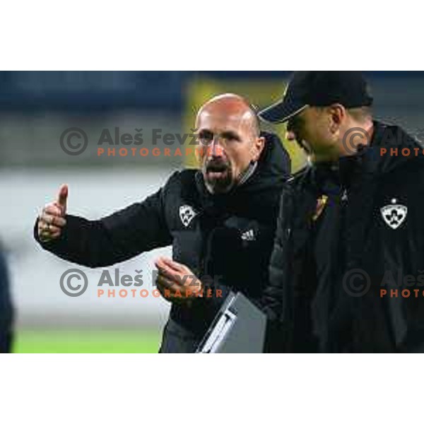 Damir Krznar, head coach of Maribor during Prva liga Telemach football match between Celje and Maribor in Arena z’dezele, Celje, Slovenia on October 29, 2022