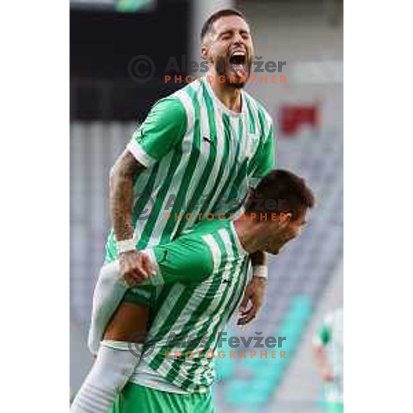 Of Olimpija during Prva Liga Telemach 2022-2023 football match between Olimpija and Koper in SRC Stozice, Ljubljana, Slovenia on October 30, 2022