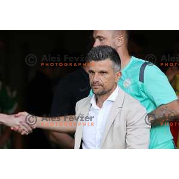 Zoran Zeljkovic, head coach of Koper during Prva Liga Telemach 2022-2023 football match between Olimpija and Koper in SRC Stozice, Ljubljana, Slovenia on October 30, 2022