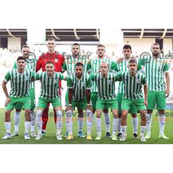 In action during Prva Liga Telemach 2022-2023 football match between Olimpija and Koper in SRC Stozice, Ljubljana, Slovenia on October 30, 2022