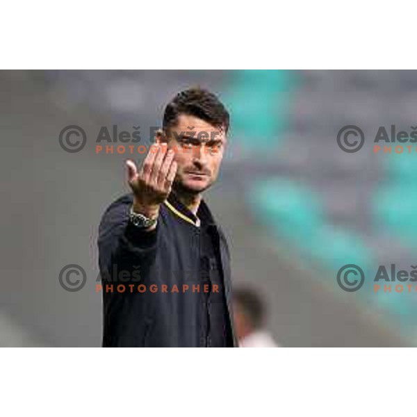 Albert Riera, head coach of Olimpija during Prva Liga Telemach 2022-2023 football match between Olimpija and Koper in SRC Stozice, Ljubljana, Slovenia on October 30, 2022