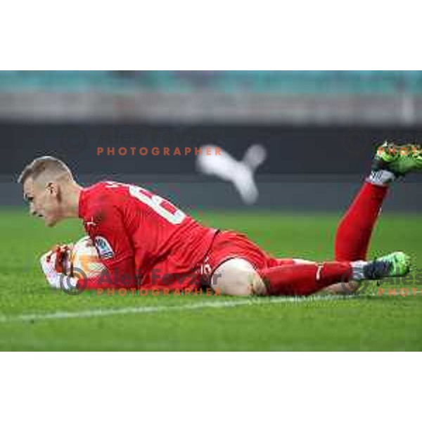 Matevz Vidovsek of Olimpija during Prva Liga Telemach 2022-2023 football match between Olimpija and Koper in SRC Stozice, Ljubljana, Slovenia on October 30, 2022