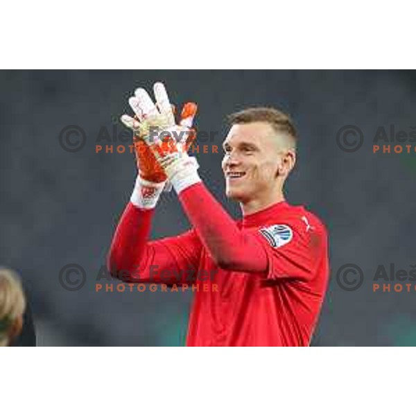 Matevz Vidovsek of Olimpija during Prva Liga Telemach 2022-2023 football match between Olimpija and Koper in SRC Stozice, Ljubljana, Slovenia on October 30, 2022