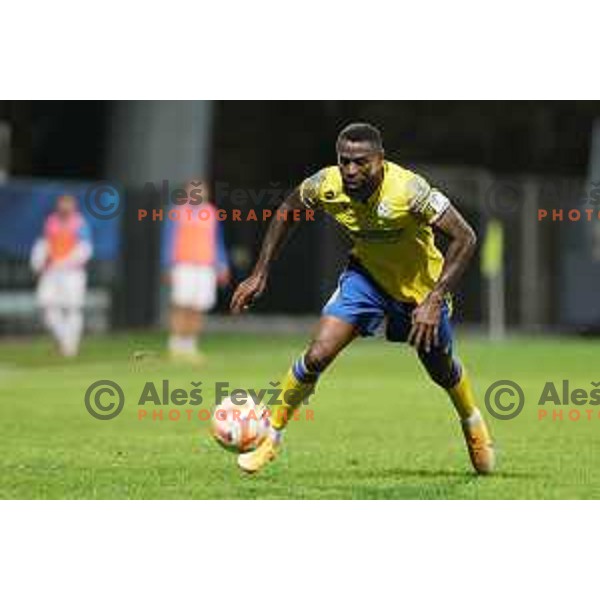 Osagie Bright Edomwonyi of Koper in action during Prva Liga Telemach 2022-2023 football match between Koper and Domzale at Bonifika Arena in Koper, Slovenia on November 4, 2022