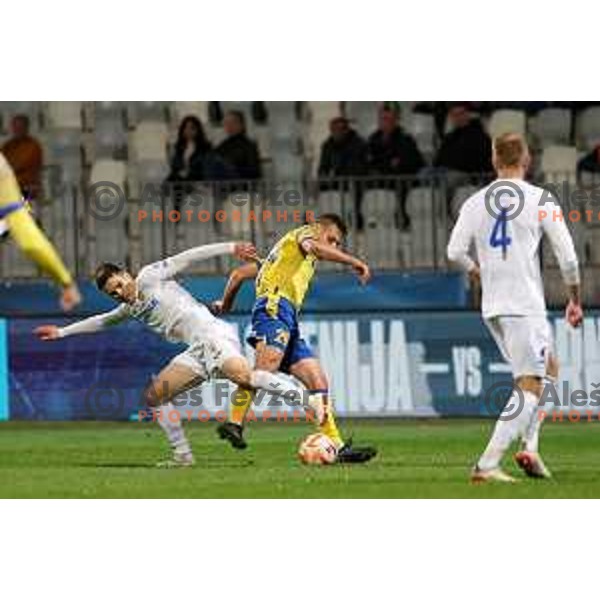 Of Koper in action during Prva Liga Telemach 2022-2023 football match between Koper and Domzale at Bonifika Arena in Koper, Slovenia on November 4, 2022