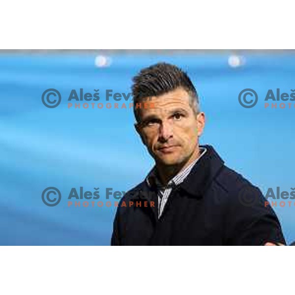 Zoran Zeljkovic, head coach of Koper in action during Prva Liga Telemach 2022-2023 football match between Koper and Domzale at Bonifika Arena in Koper, Slovenia on November 4, 2022