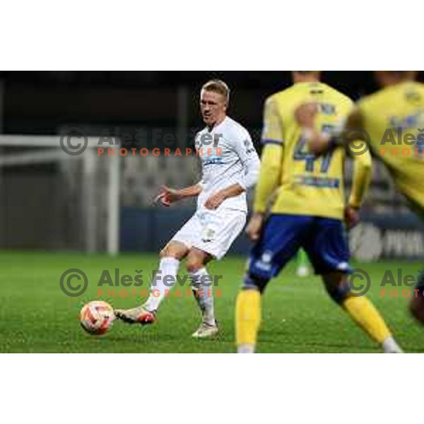 Benjamin Markus in action during Prva Liga Telemach 2022-2023 football match between Koper and Domzale at Bonifika Arena in Koper, Slovenia on November 4, 2022