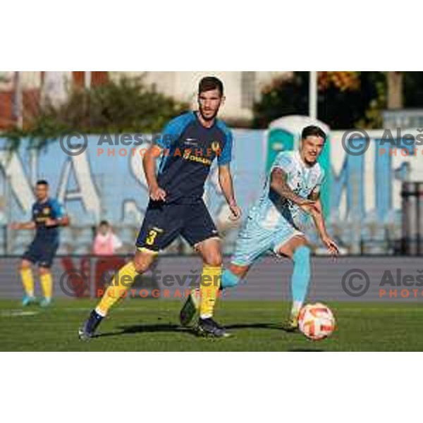 Of Gorica in action during Prva Liga Telemach 2022-2023 football match between Gorica and Celje in Nova Gorica, Slovenia on November 5, 2022