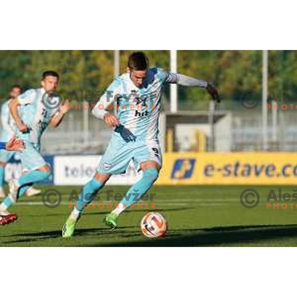 Of Gorica in action during Prva Liga Telemach 2022-2023 football match between Gorica and Celje in Nova Gorica, Slovenia on November 5, 2022