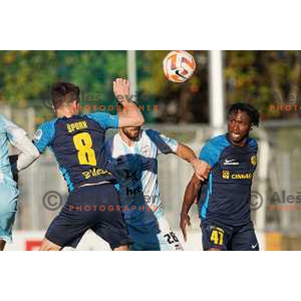 Of Gorica in action during Prva Liga Telemach 2022-2023 football match between Gorica and Celje in Nova Gorica, Slovenia on November 5, 2022