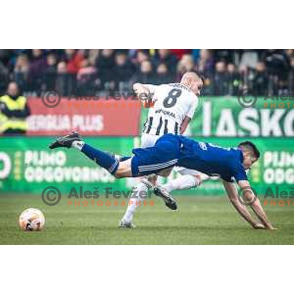 in action during Prva liga Telemach football match between Maribor and Mura in Ljudski vrt, Maribor, Slovenia on November 6, 2022. Photo: Jure Banfi