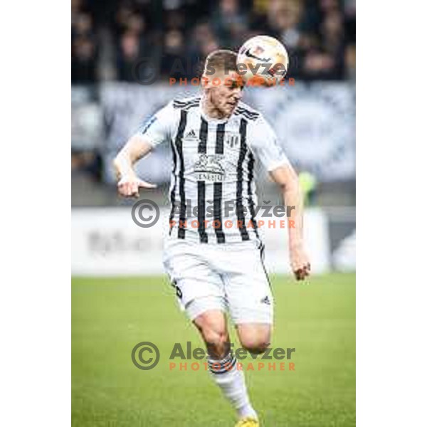 in action during Prva liga Telemach football match between Maribor and Mura in Ljudski vrt, Maribor, Slovenia on November 6, 2022. Photo: Jure Banfi