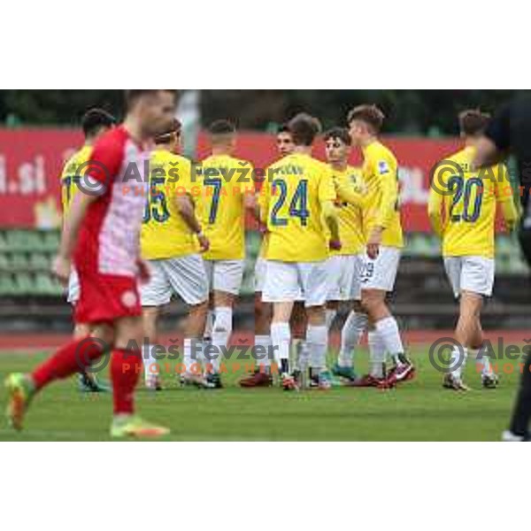 Of Bravo in action during Union Slovenian Cup 2022-2023 football match between Bravo and Britof in Ljubljana, Slovenia on November 9, 2022