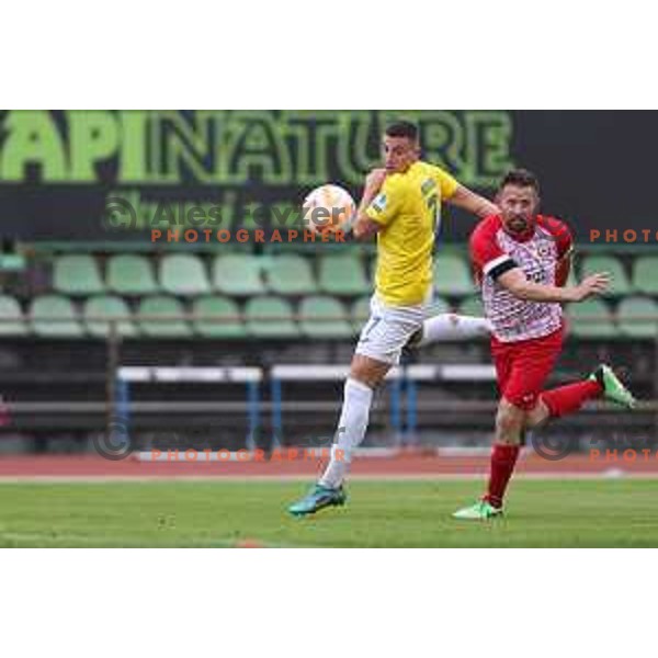 Of Bravo in action during Union Slovenian Cup 2022-2023 football match between Bravo and Britof in Ljubljana, Slovenia on November 9, 2022