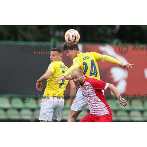 Of Bravo in action during Union Slovenian Cup 2022-2023 football match between Bravo and Britof in Ljubljana, Slovenia on November 9, 2022