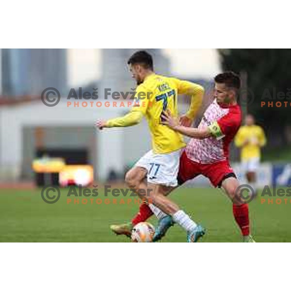 Of Bravo in action during Union Slovenian Cup 2022-2023 football match between Bravo and Britof in Ljubljana, Slovenia on November 9, 2022