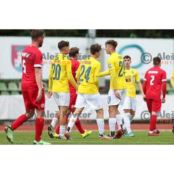 Of Bravo in action during Union Slovenian Cup 2022-2023 football match between Bravo and Britof in Ljubljana, Slovenia on November 9, 2022