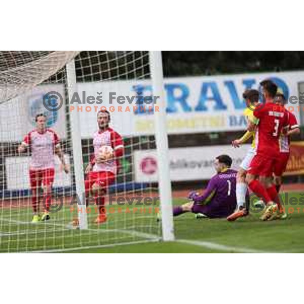 Of Bravo in action during Union Slovenian Cup 2022-2023 football match between Bravo and Britof in Ljubljana, Slovenia on November 9, 2022